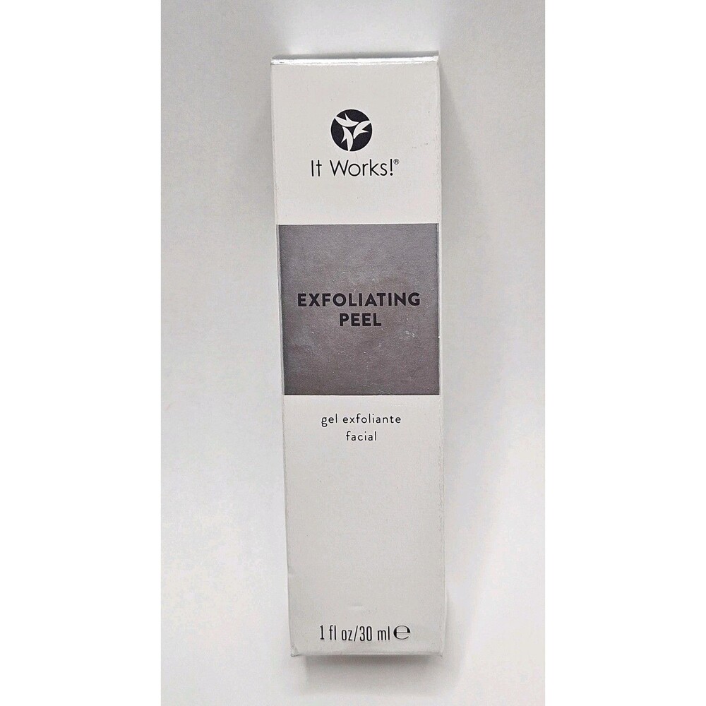 It Works! Exfoliating Peel Gel Facial Cleanser 1 fl oz New in Box 11/17